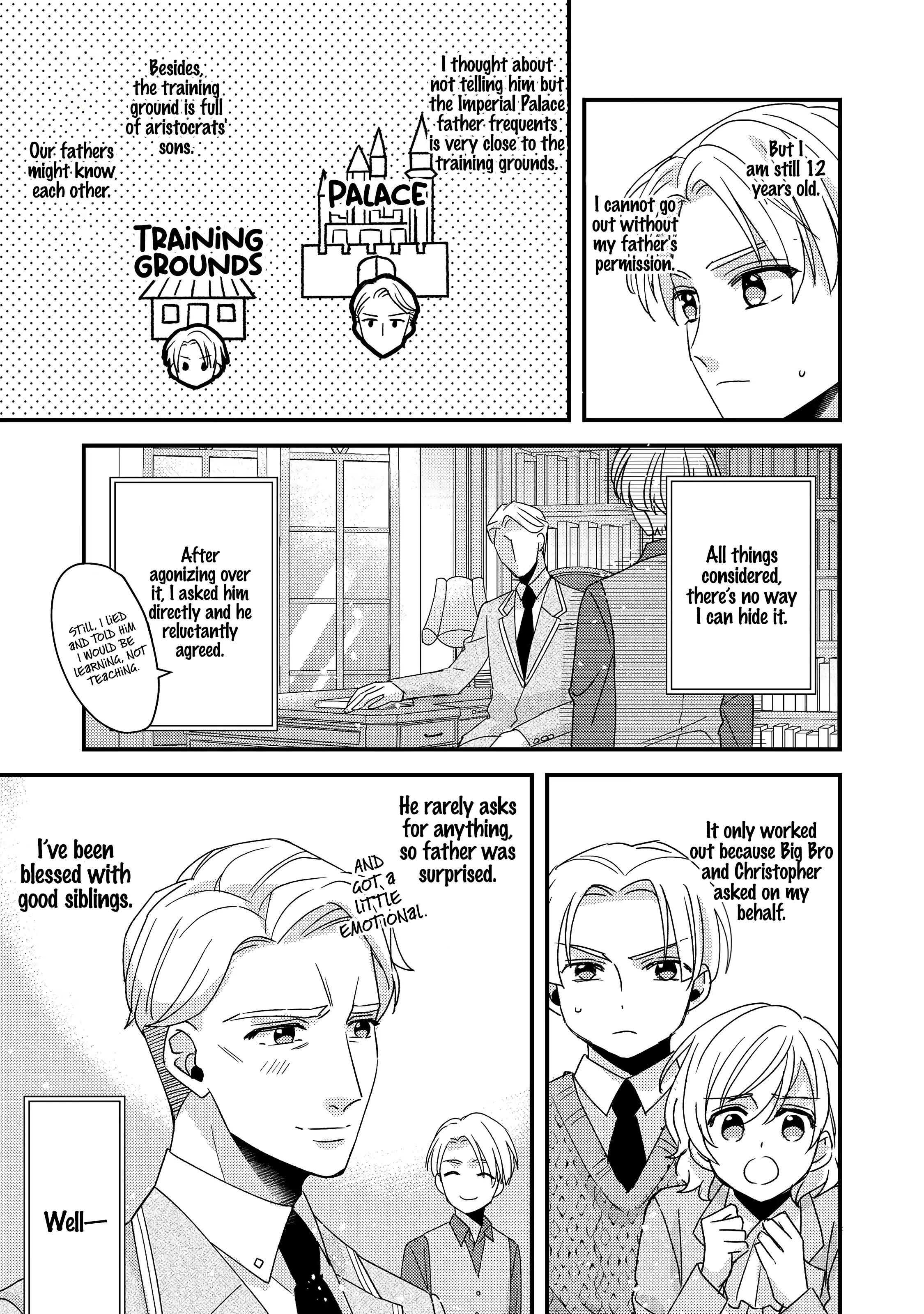 Mob Douzen No Akuyaku Reijou Wa Dansou Shite Kouryaku Taishou No Za O Nerau Chapter 3 - page 8