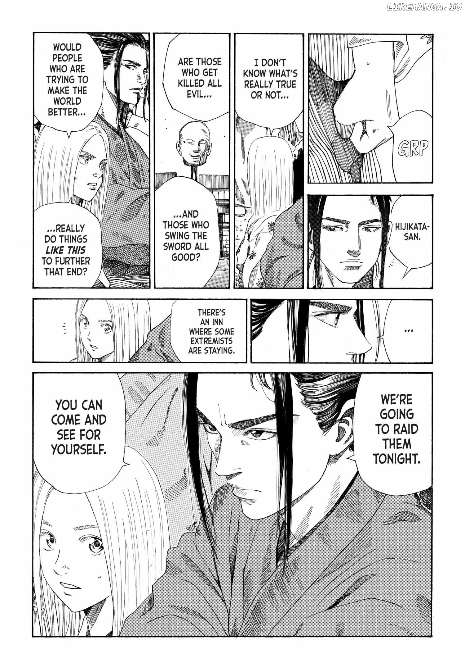 The Blue Wolves of Mibu Chapter 2 - page 19