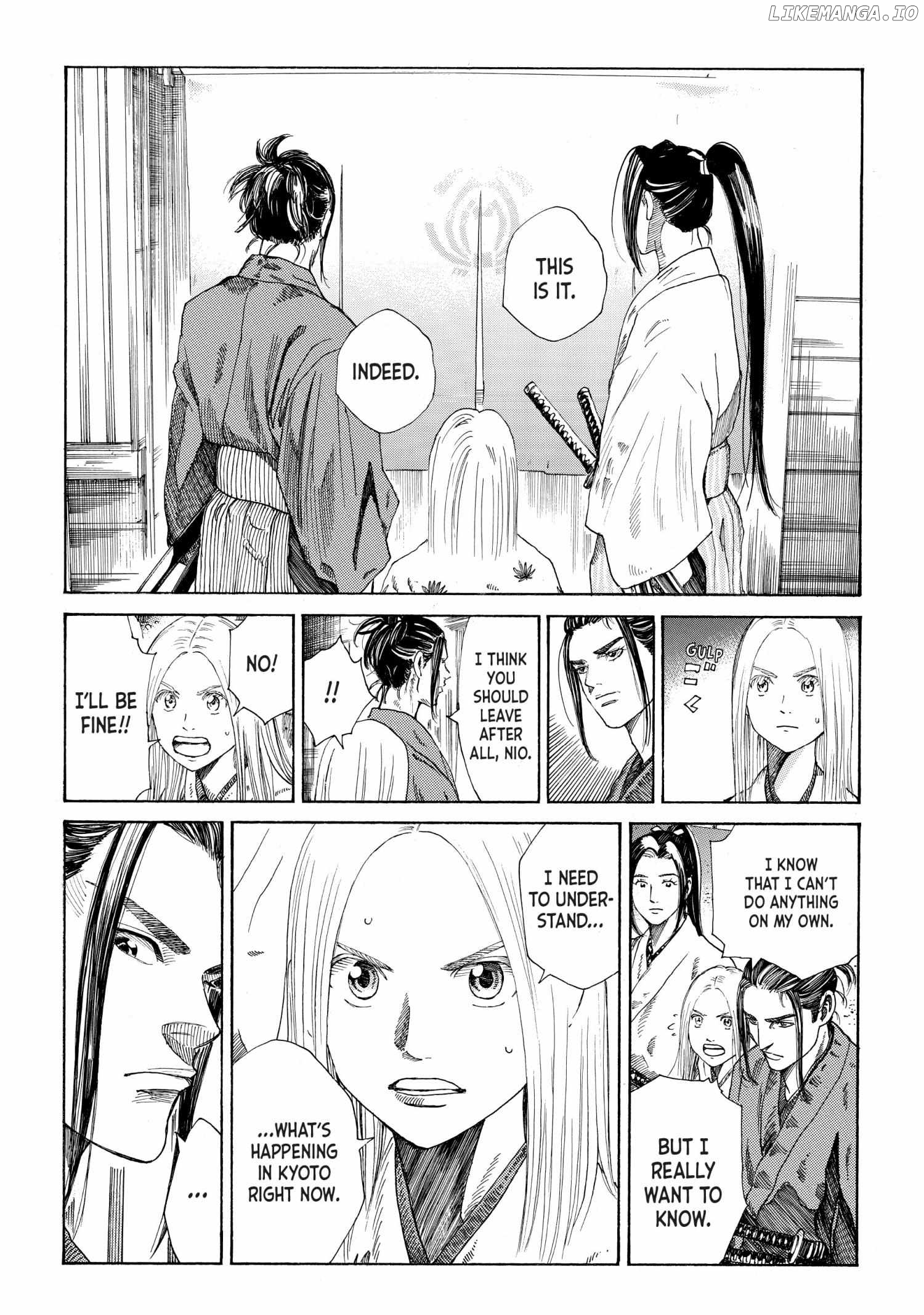 The Blue Wolves of Mibu Chapter 2 - page 21