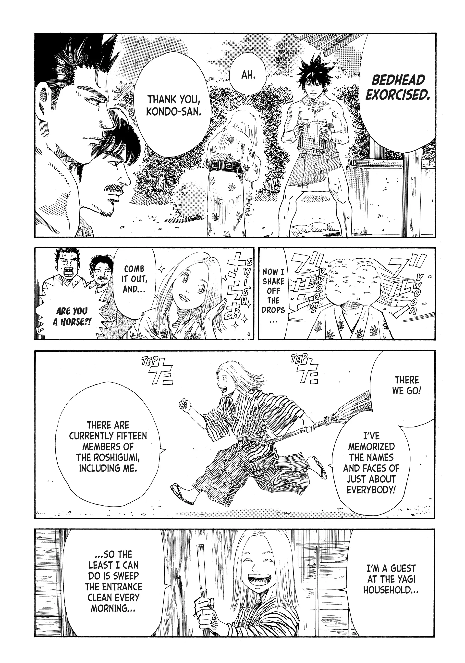 The Blue Wolves of Mibu Chapter 4 - page 4