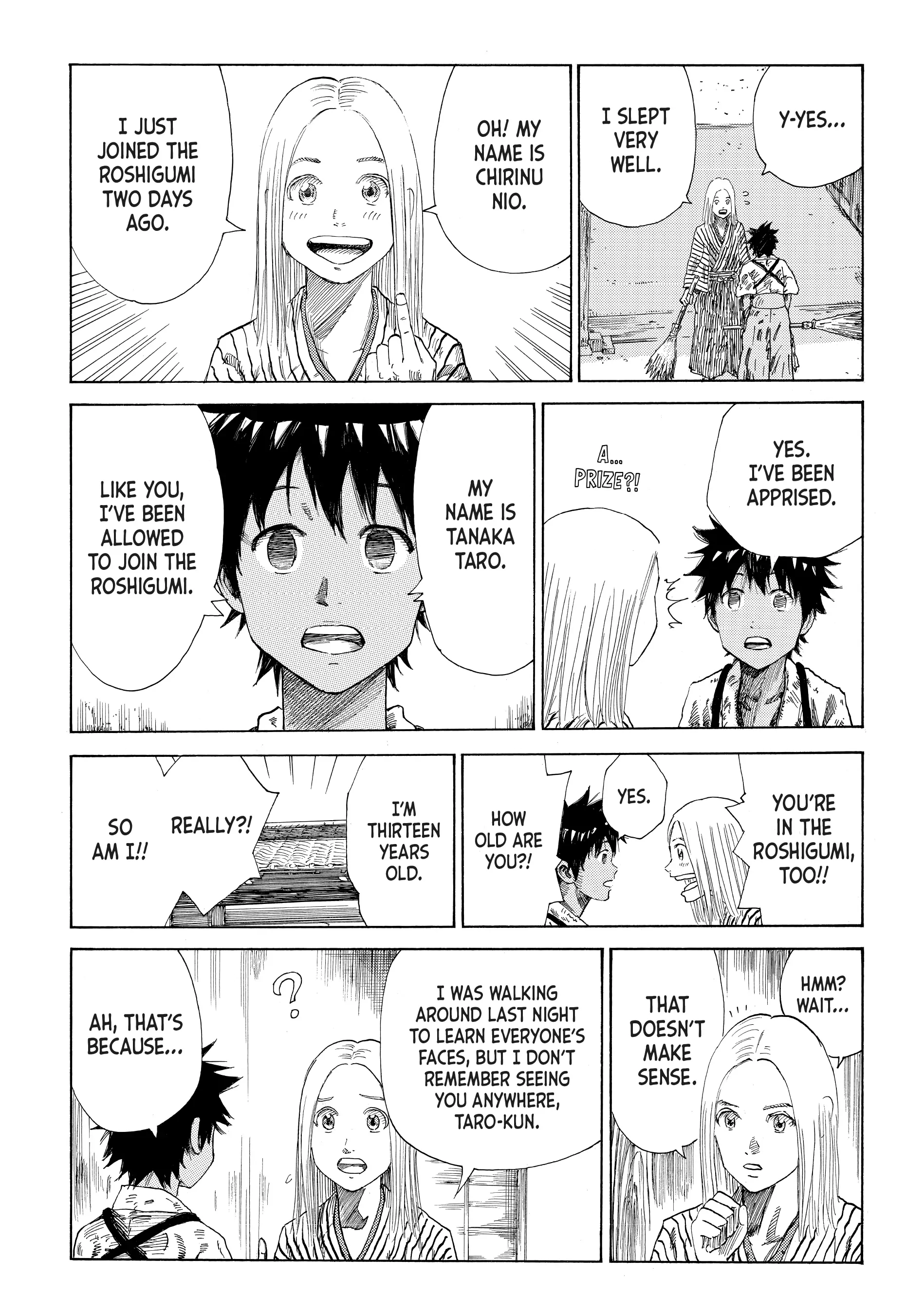 The Blue Wolves of Mibu Chapter 4 - page 6