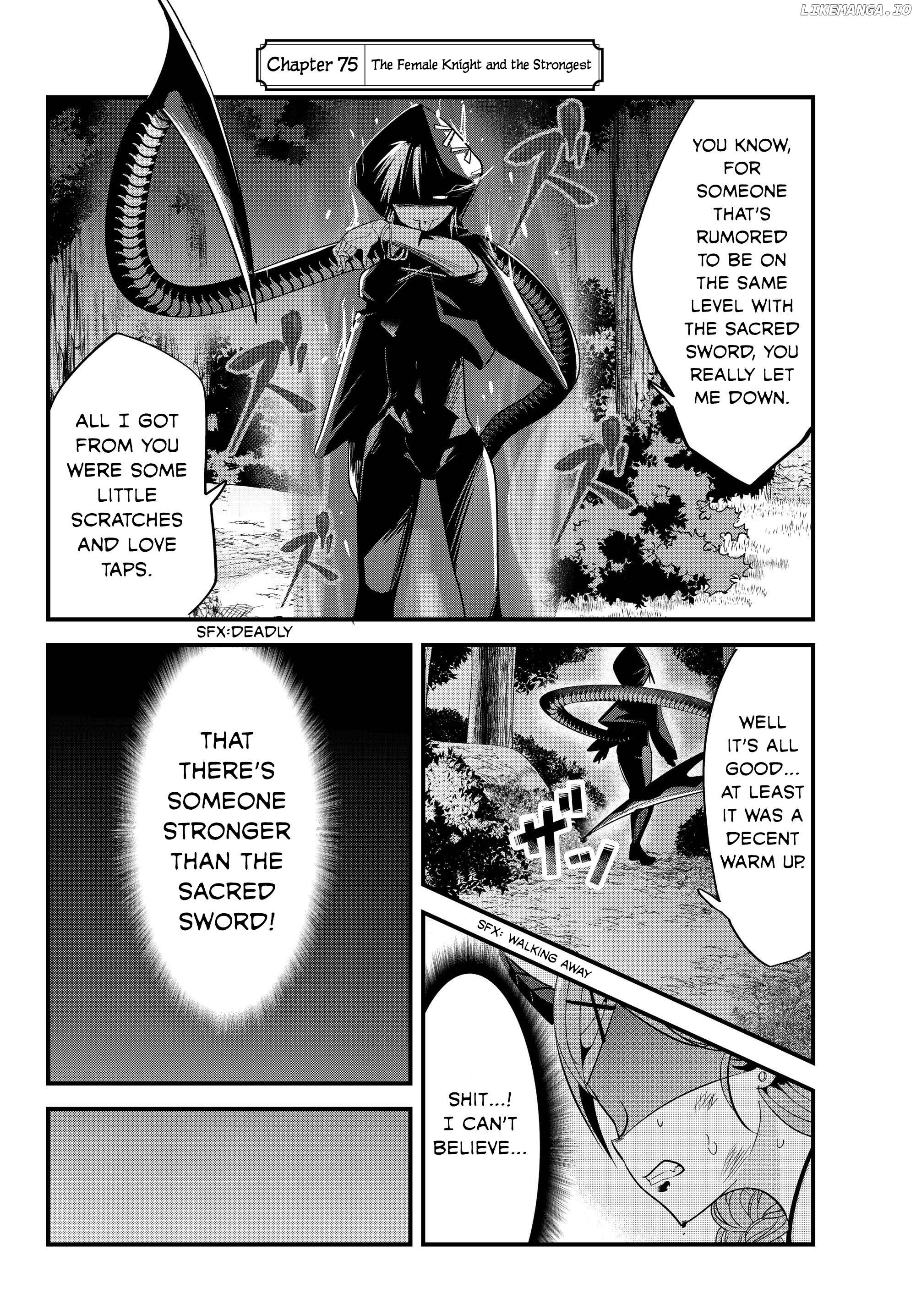 A Story About Treating a Female Knight Who Has Never Been Treated as a Woman as a Woman chapter 75 - page 2