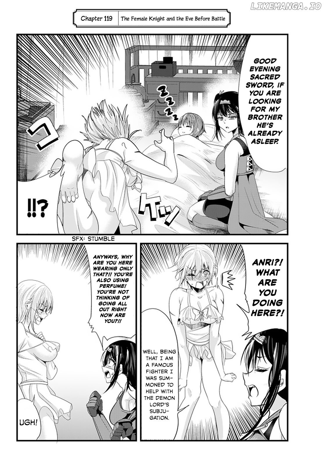 A Story About Treating a Female Knight Who Has Never Been Treated as a Woman as a Woman chapter 119 - page 2