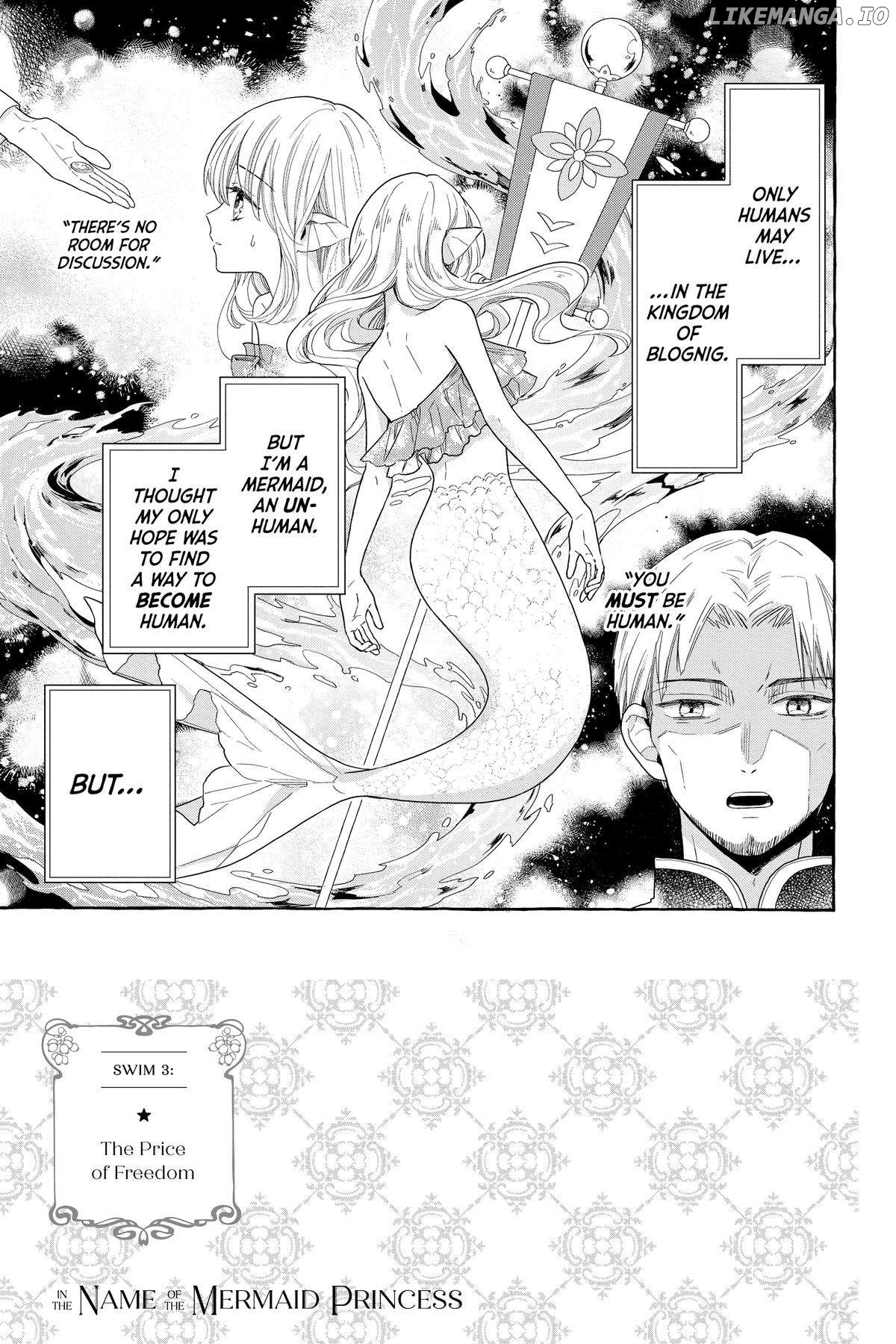 In the Name of the Mermaid Princess Chapter 3 - page 1
