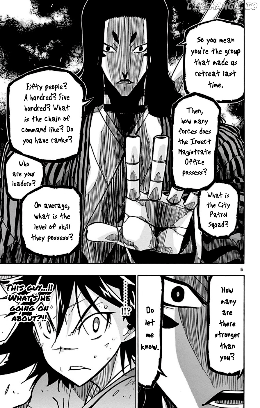 Joujuu Senjin!! Mushibugyo chapter 155 - page 5