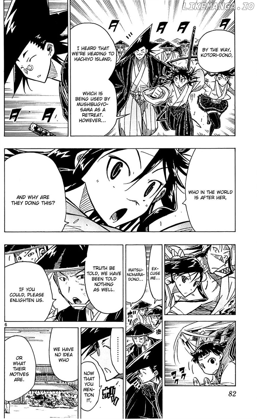 Joujuu Senjin!! Mushibugyo chapter 41 - page 6
