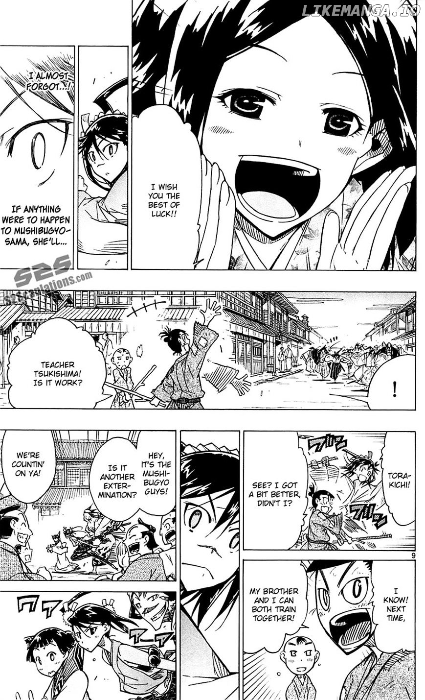 Joujuu Senjin!! Mushibugyo chapter 41 - page 9