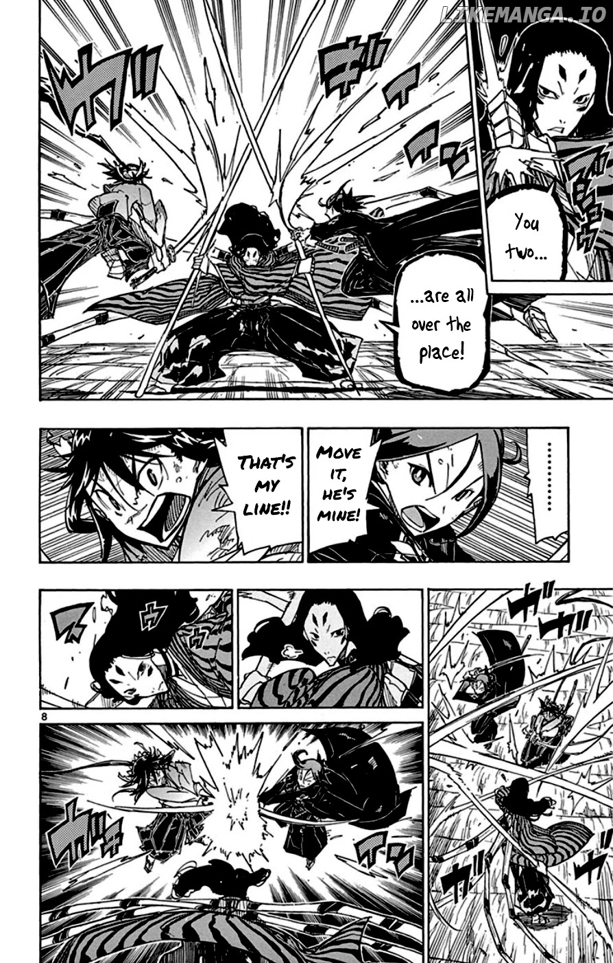 Joujuu Senjin!! Mushibugyo chapter 156 - page 8