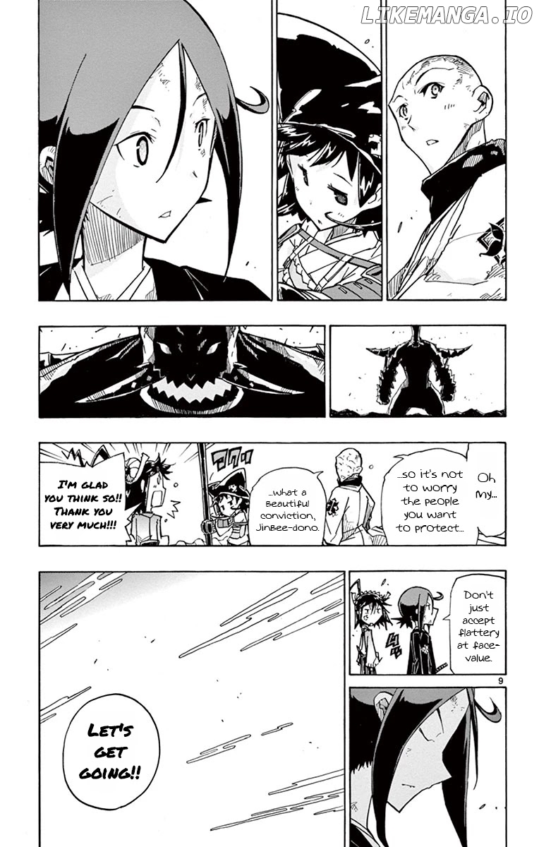Joujuu Senjin!! Mushibugyo chapter 159 - page 9