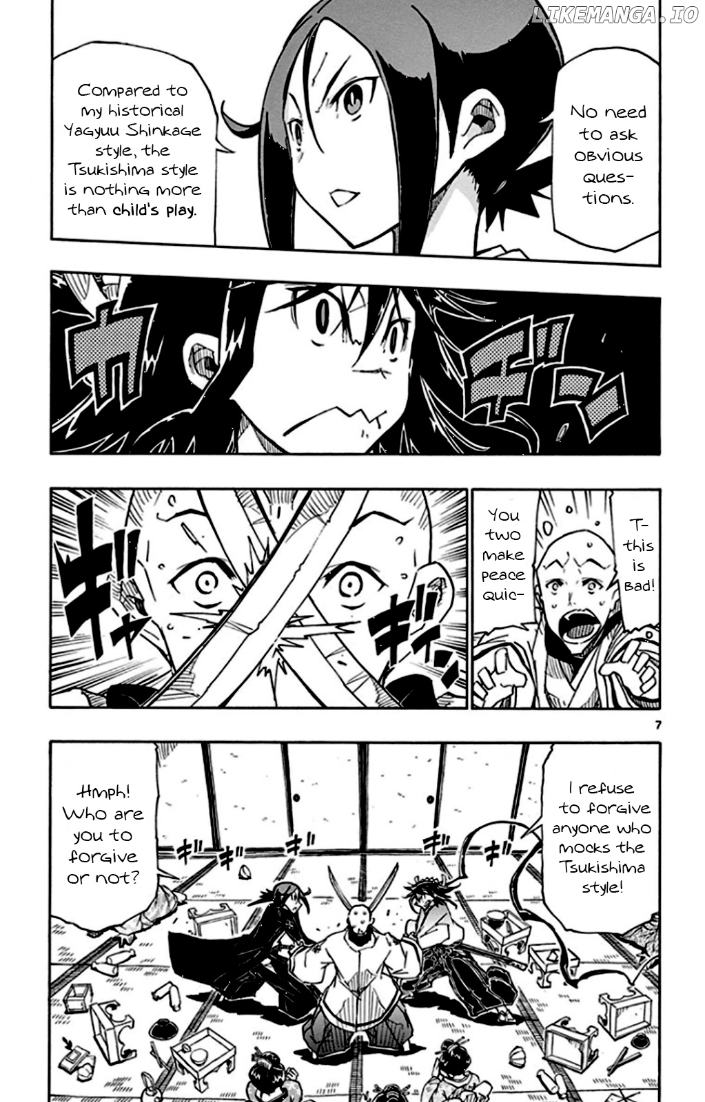 Joujuu Senjin!! Mushibugyo chapter 144 - page 7