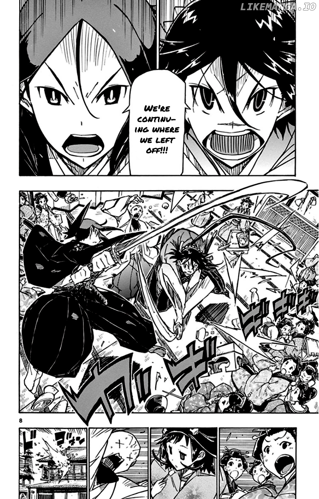 Joujuu Senjin!! Mushibugyo chapter 144 - page 8