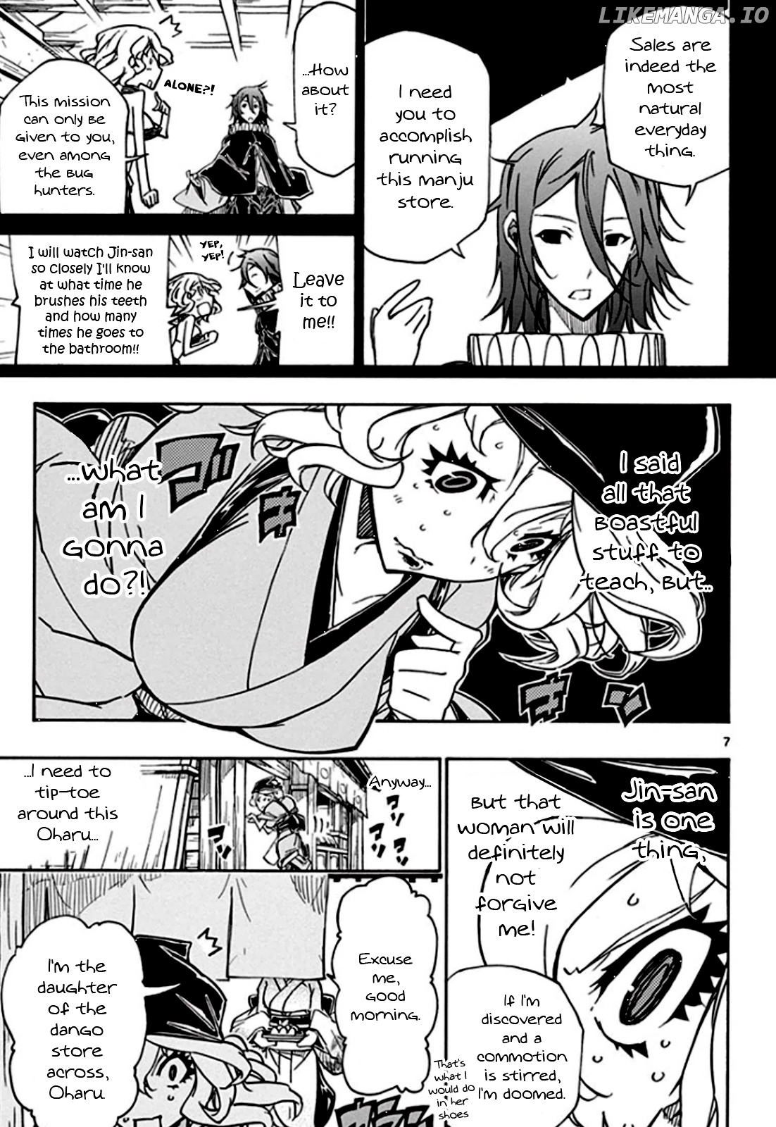 Joujuu Senjin!! Mushibugyo chapter 130 - page 8