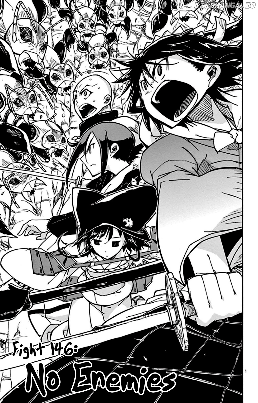 Joujuu Senjin!! Mushibugyo chapter 146 - page 1