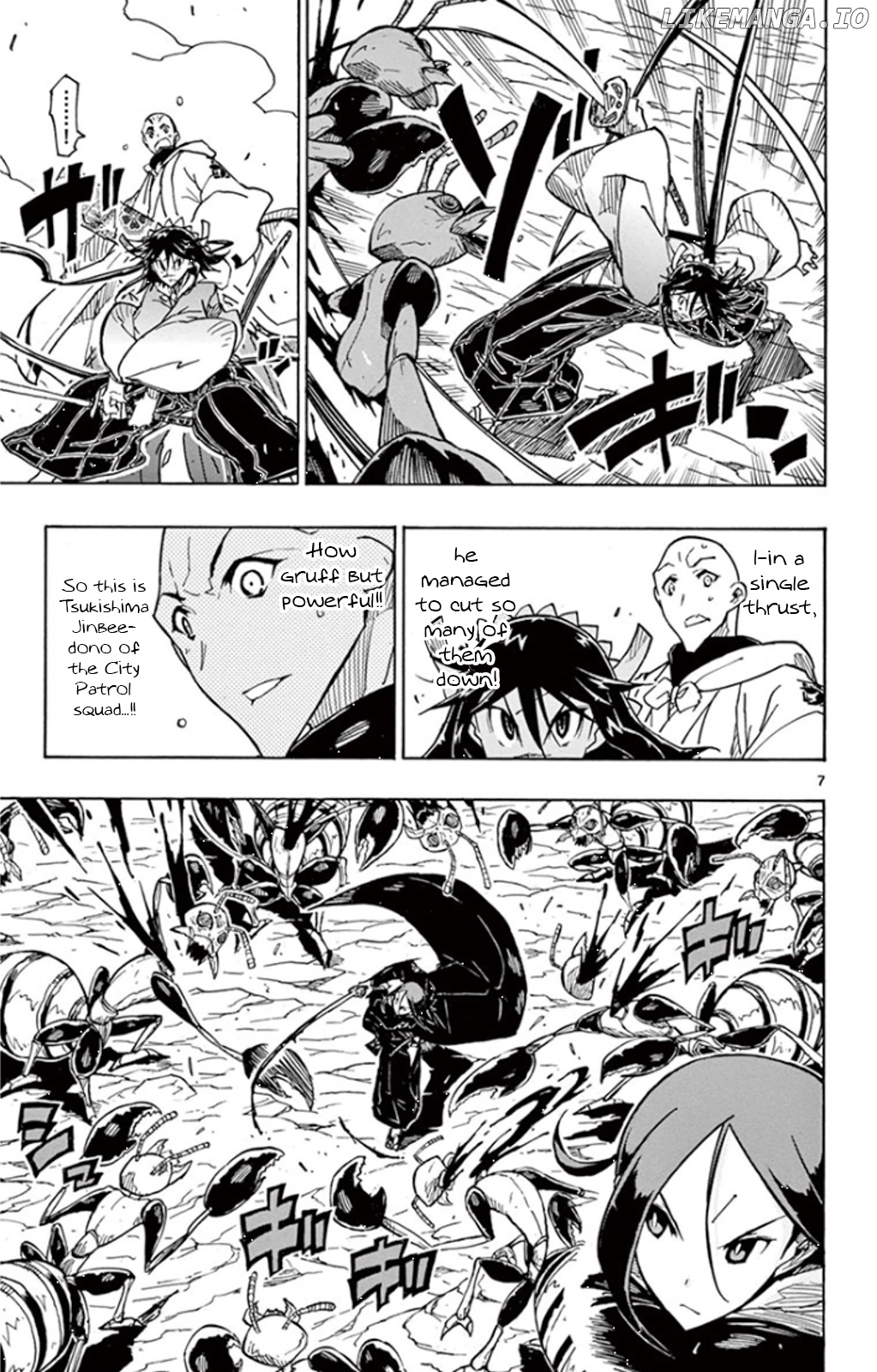 Joujuu Senjin!! Mushibugyo chapter 146 - page 7
