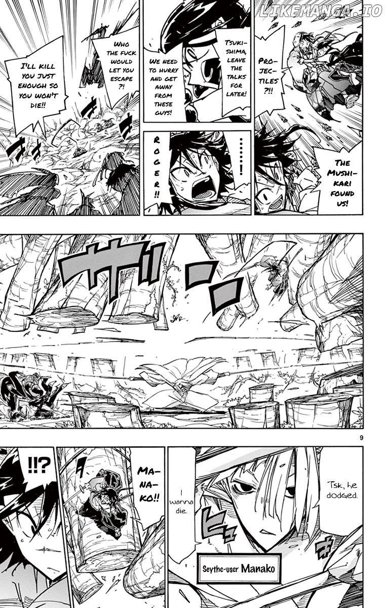Joujuu Senjin!! Mushibugyo chapter 165 - page 9