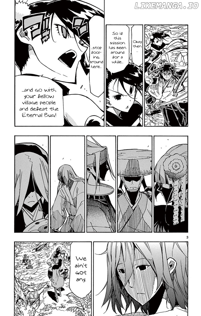 Joujuu Senjin!! Mushibugyo chapter 166 - page 3