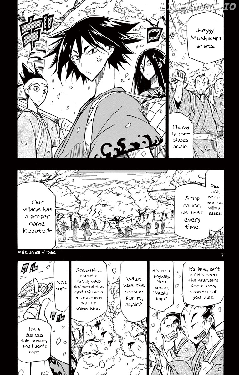 Joujuu Senjin!! Mushibugyo chapter 166 - page 7