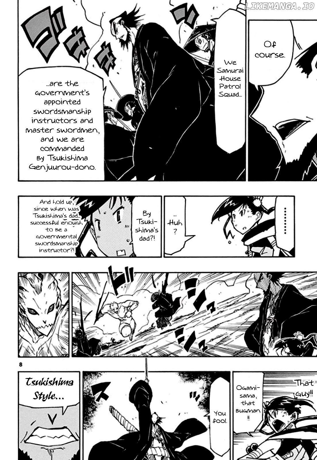 Joujuu Senjin!! Mushibugyo chapter 135 - page 8