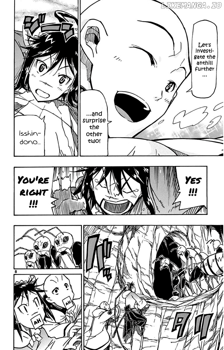 Joujuu Senjin!! Mushibugyo chapter 150 - page 8