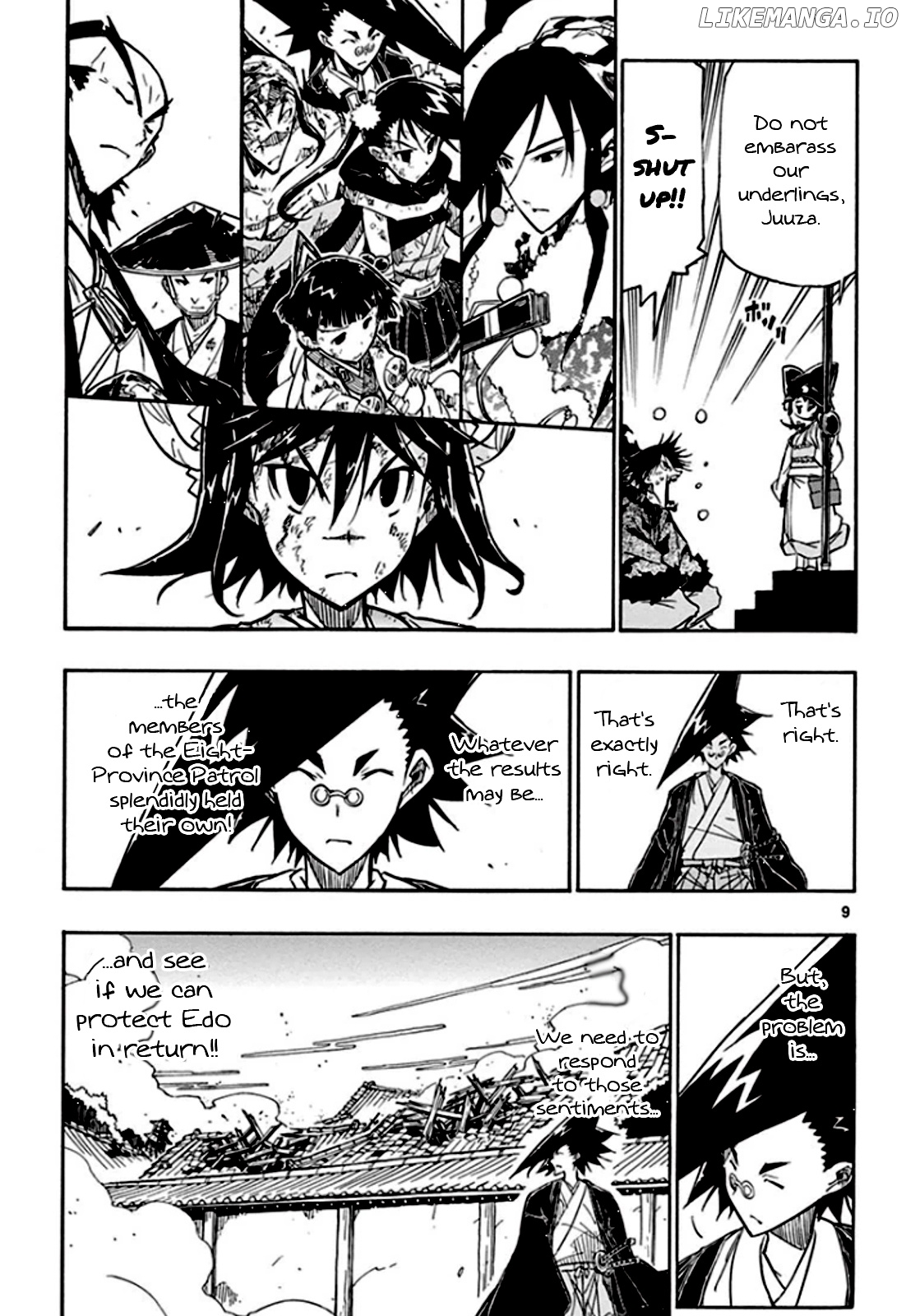 Joujuu Senjin!! Mushibugyo chapter 136 - page 10