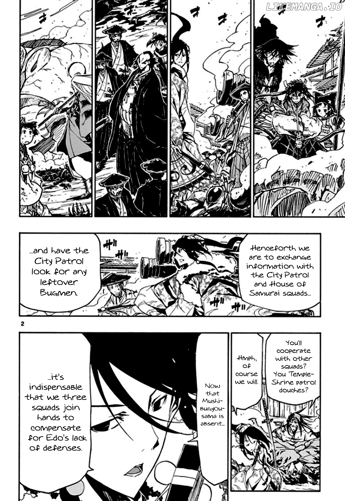 Joujuu Senjin!! Mushibugyo chapter 136 - page 3