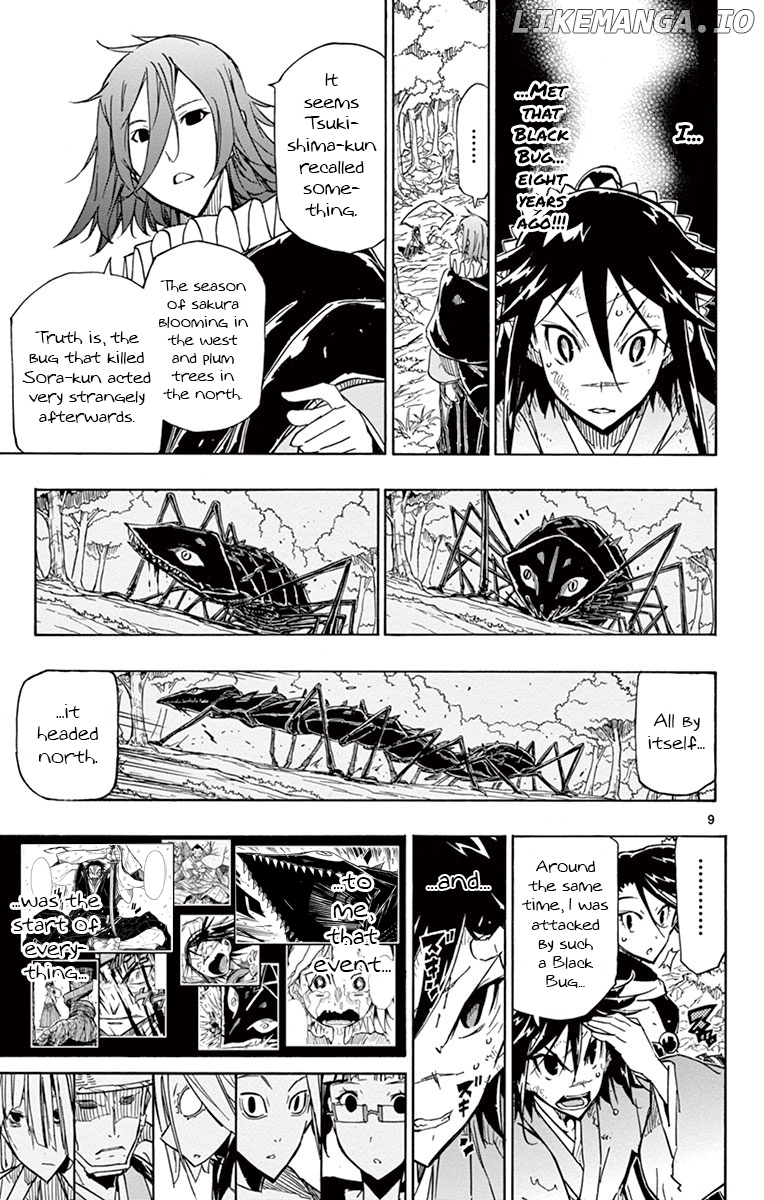 Joujuu Senjin!! Mushibugyo chapter 168 - page 9