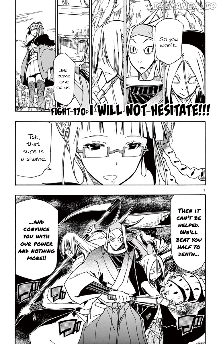 Joujuu Senjin!! Mushibugyo chapter 170 - page 1