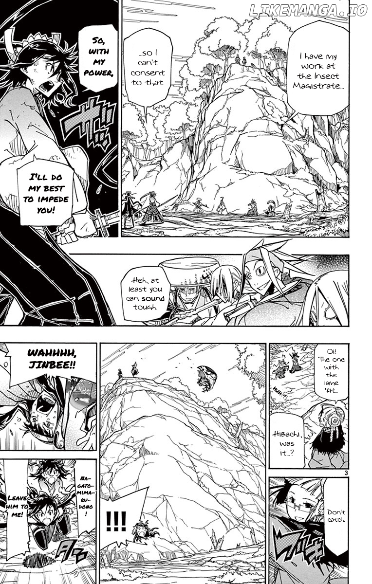 Joujuu Senjin!! Mushibugyo chapter 170 - page 3