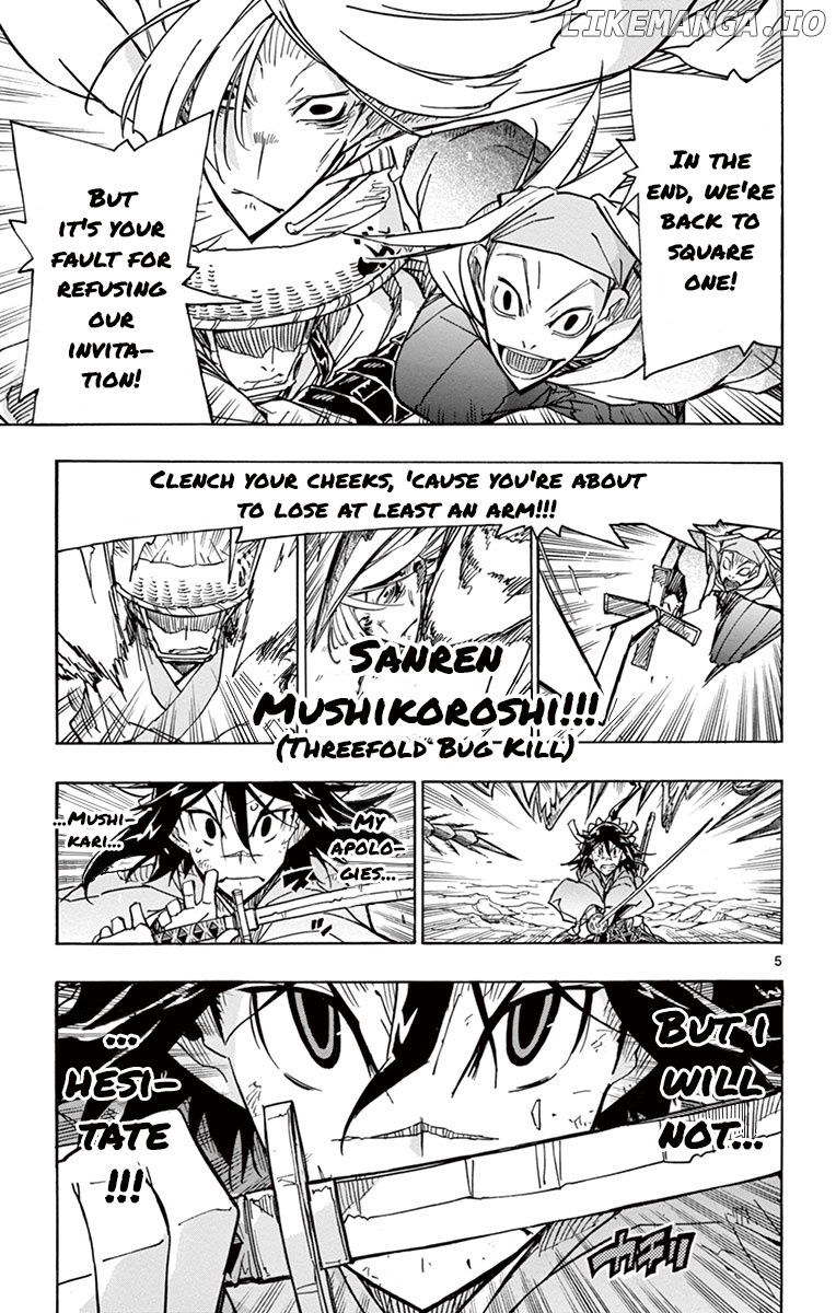 Joujuu Senjin!! Mushibugyo chapter 170 - page 5