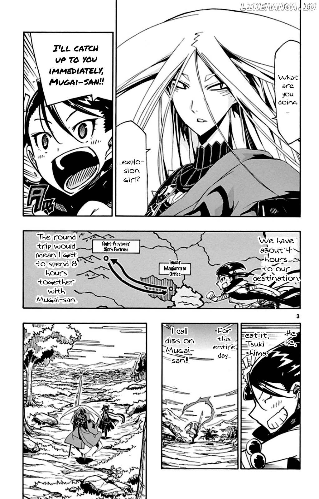 Joujuu Senjin!! Mushibugyo chapter 138 - page 3