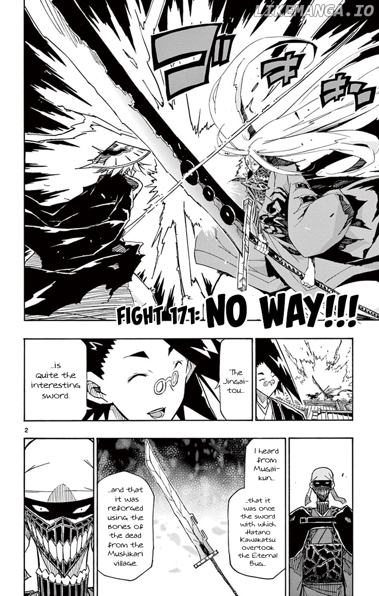Joujuu Senjin!! Mushibugyo chapter 171 - page 2