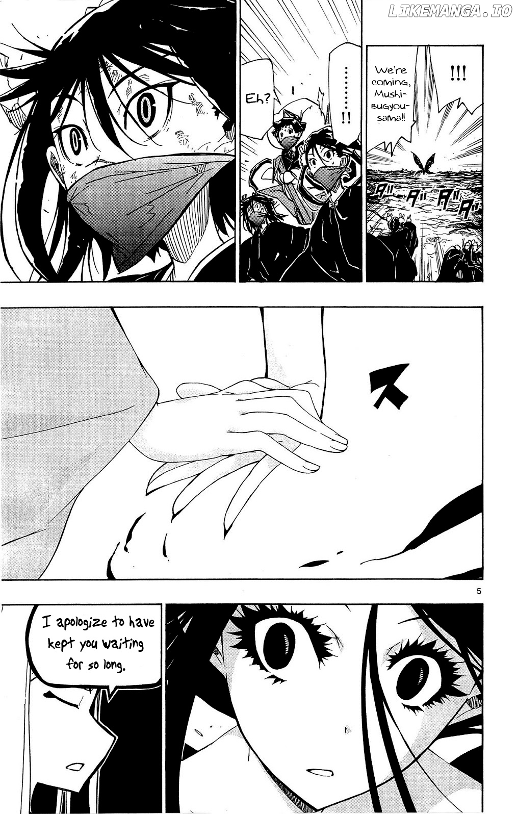 Joujuu Senjin!! Mushibugyo chapter 123 - page 6