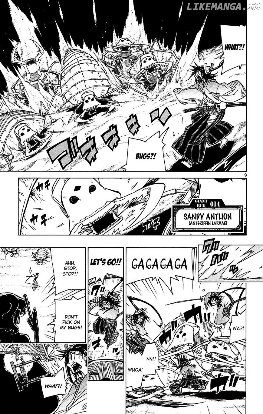 Joujuu Senjin!! Mushibugyo chapter 32 - page 9