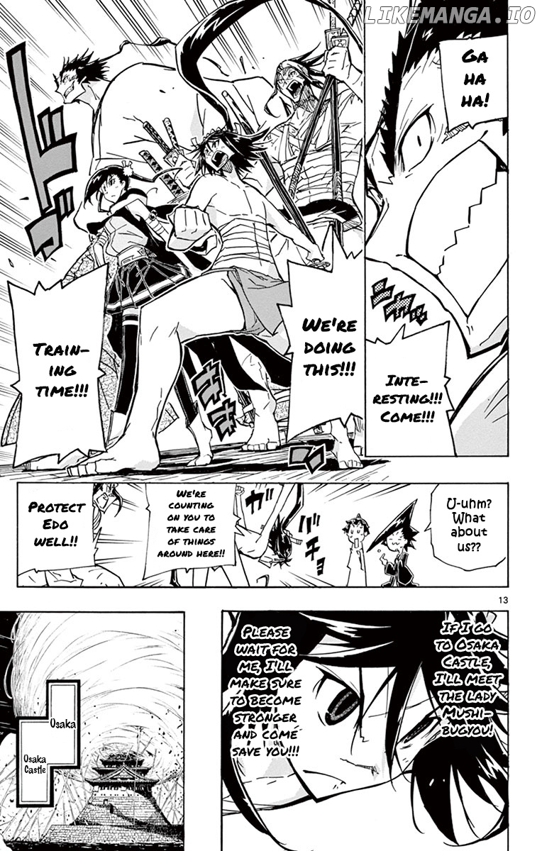 Joujuu Senjin!! Mushibugyo chapter 180 - page 13