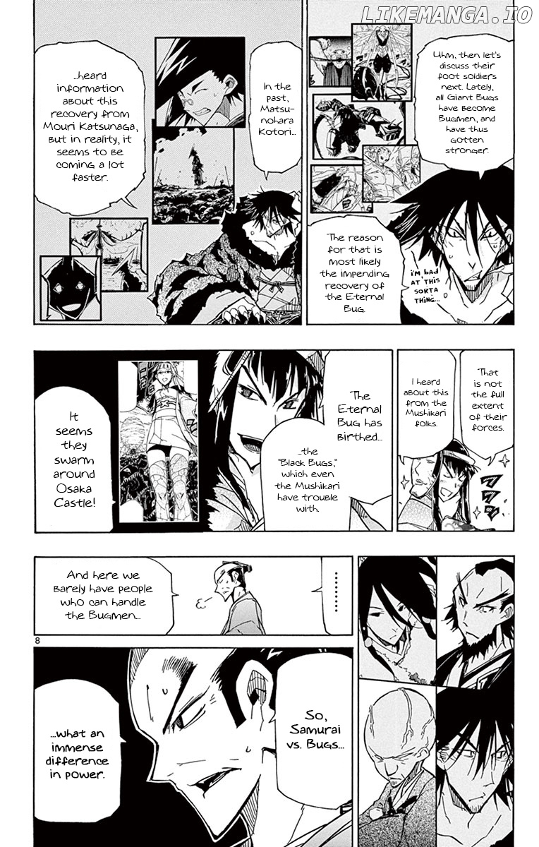 Joujuu Senjin!! Mushibugyo chapter 180 - page 8