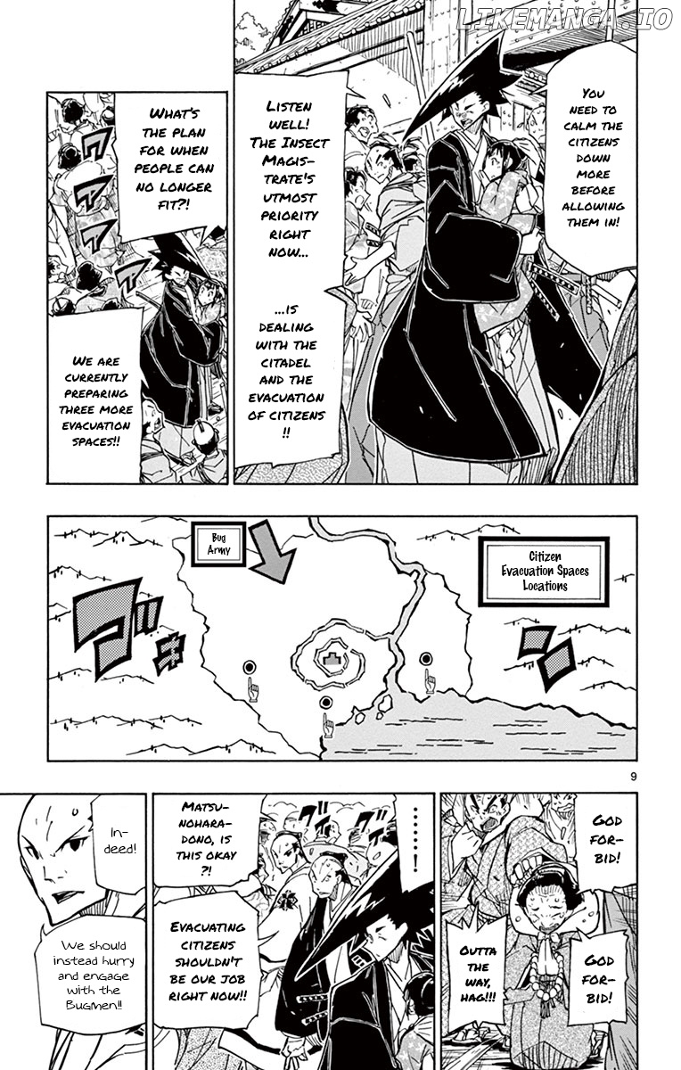 Joujuu Senjin!! Mushibugyo chapter 183 - page 9