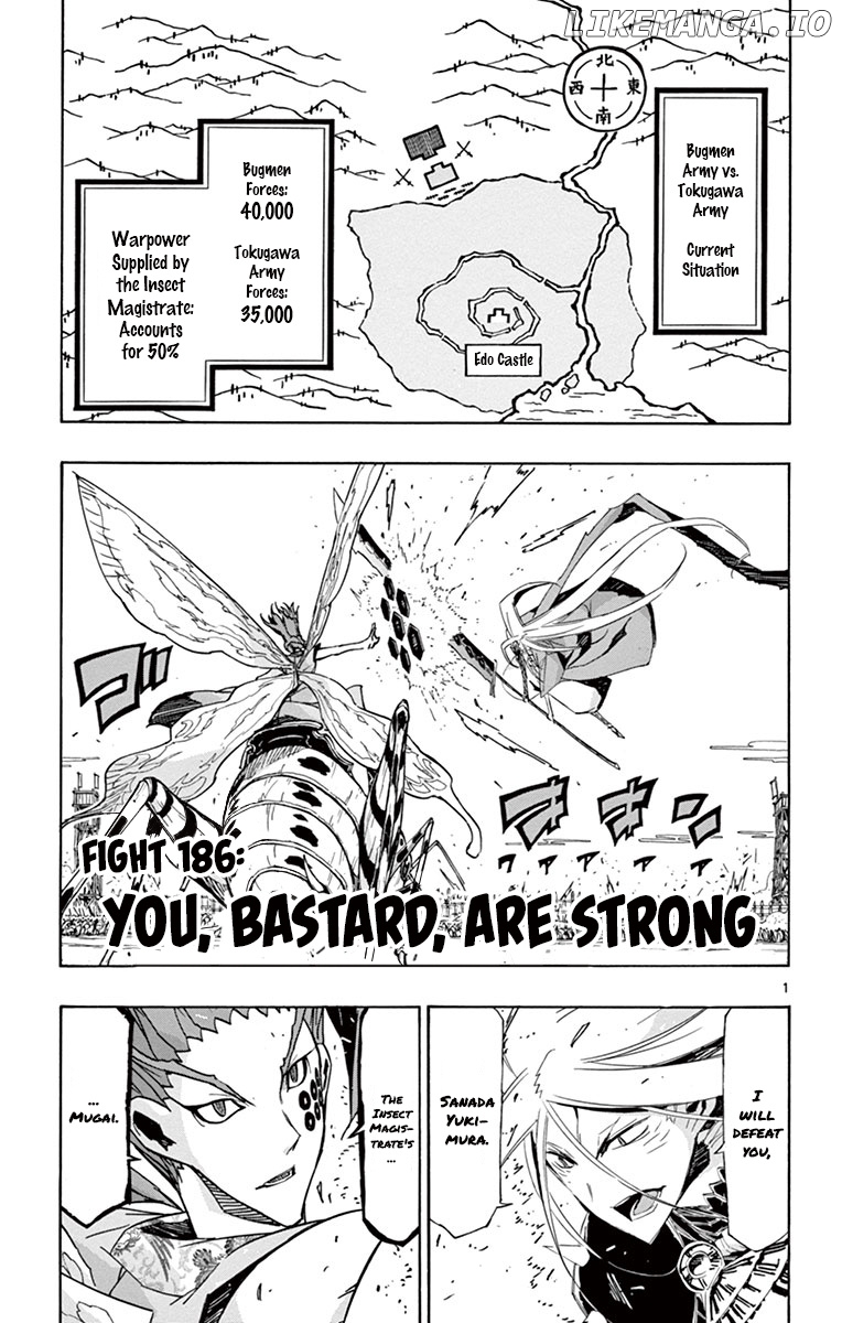 Joujuu Senjin!! Mushibugyo chapter 186 - page 1
