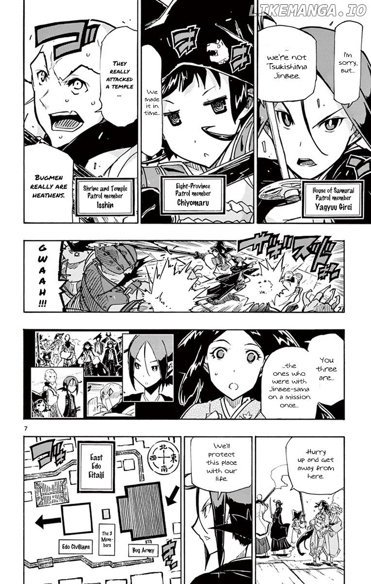 Joujuu Senjin!! Mushibugyo chapter 189 - page 7