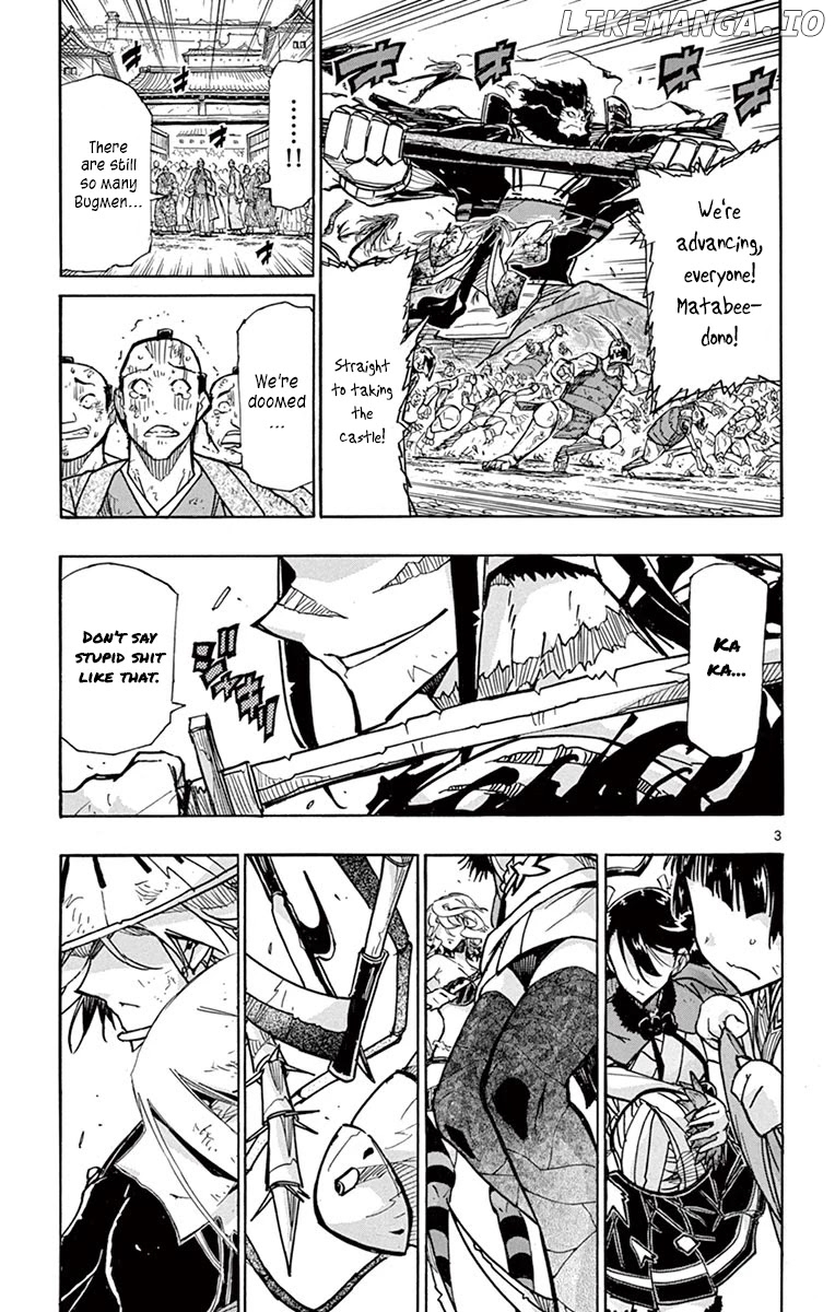 Joujuu Senjin!! Mushibugyo chapter 211 - page 3