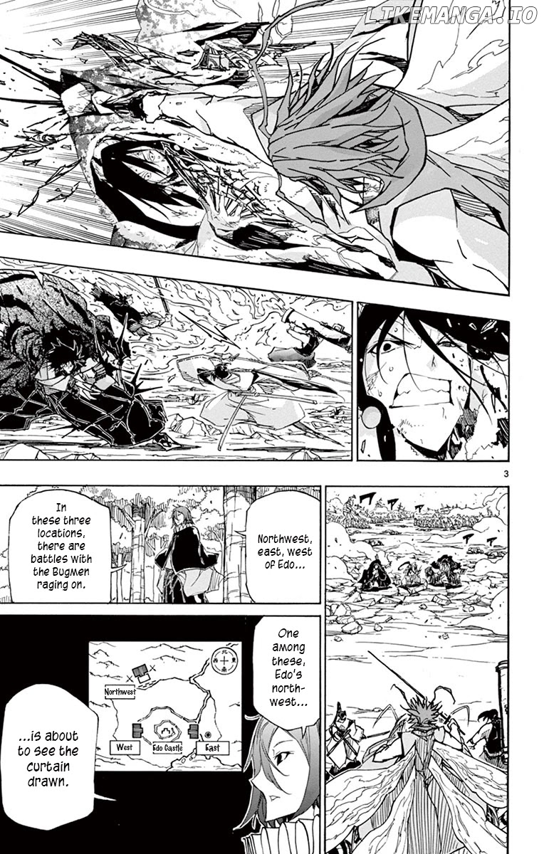 Joujuu Senjin!! Mushibugyo chapter 195 - page 3