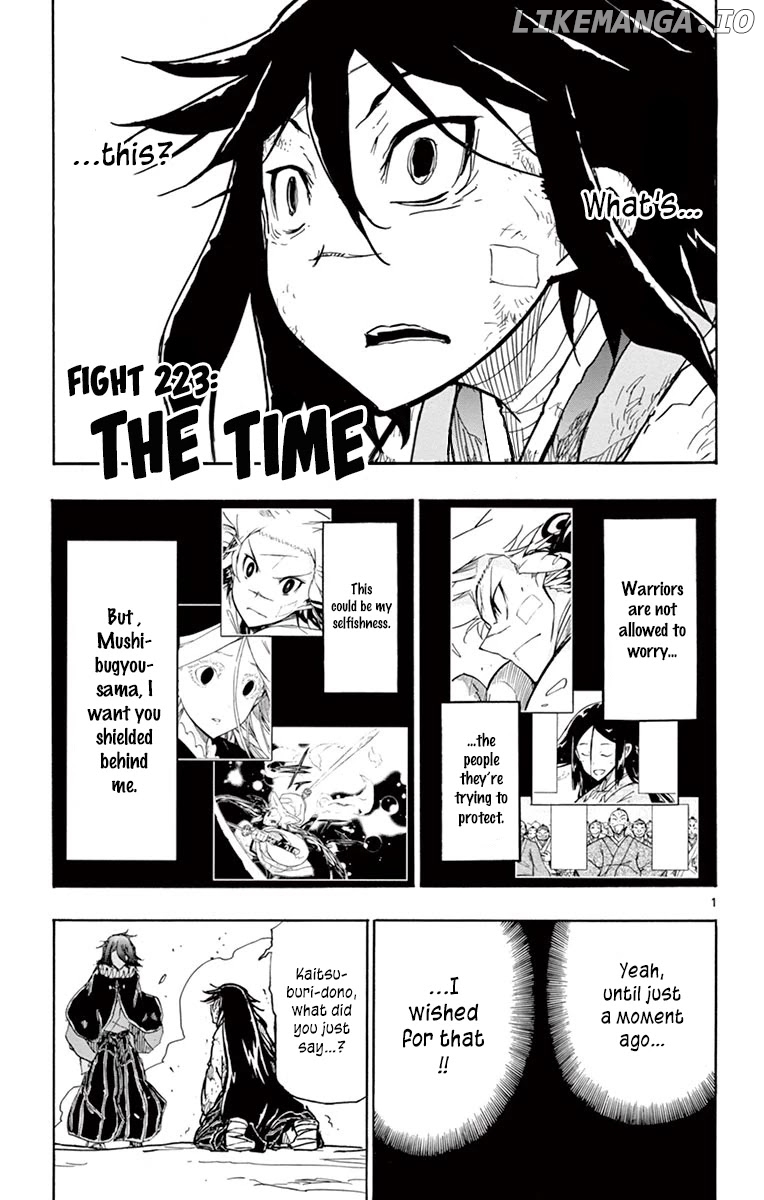 Joujuu Senjin!! Mushibugyo chapter 223 - page 1