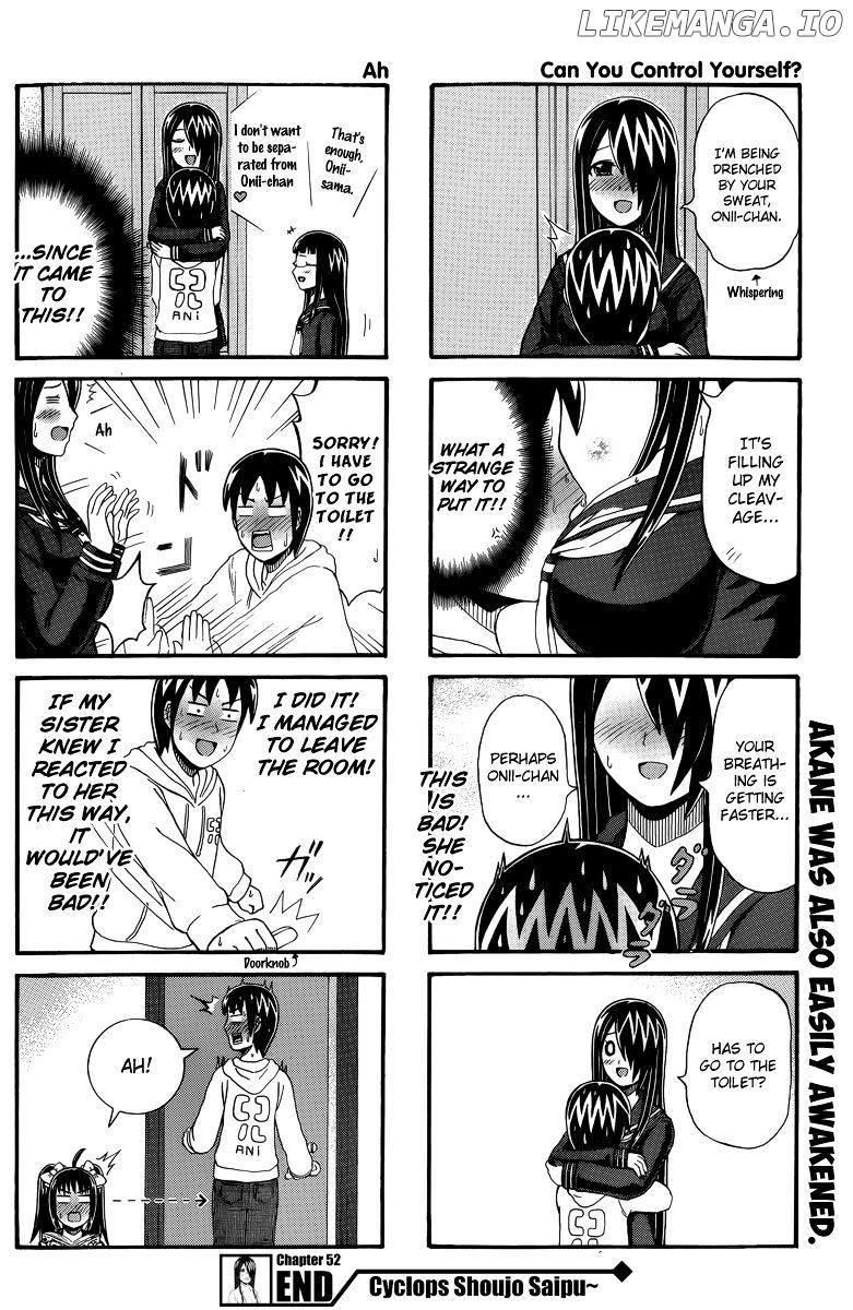 Cyclops Shoujo Saipu~ chapter 52 - page 4