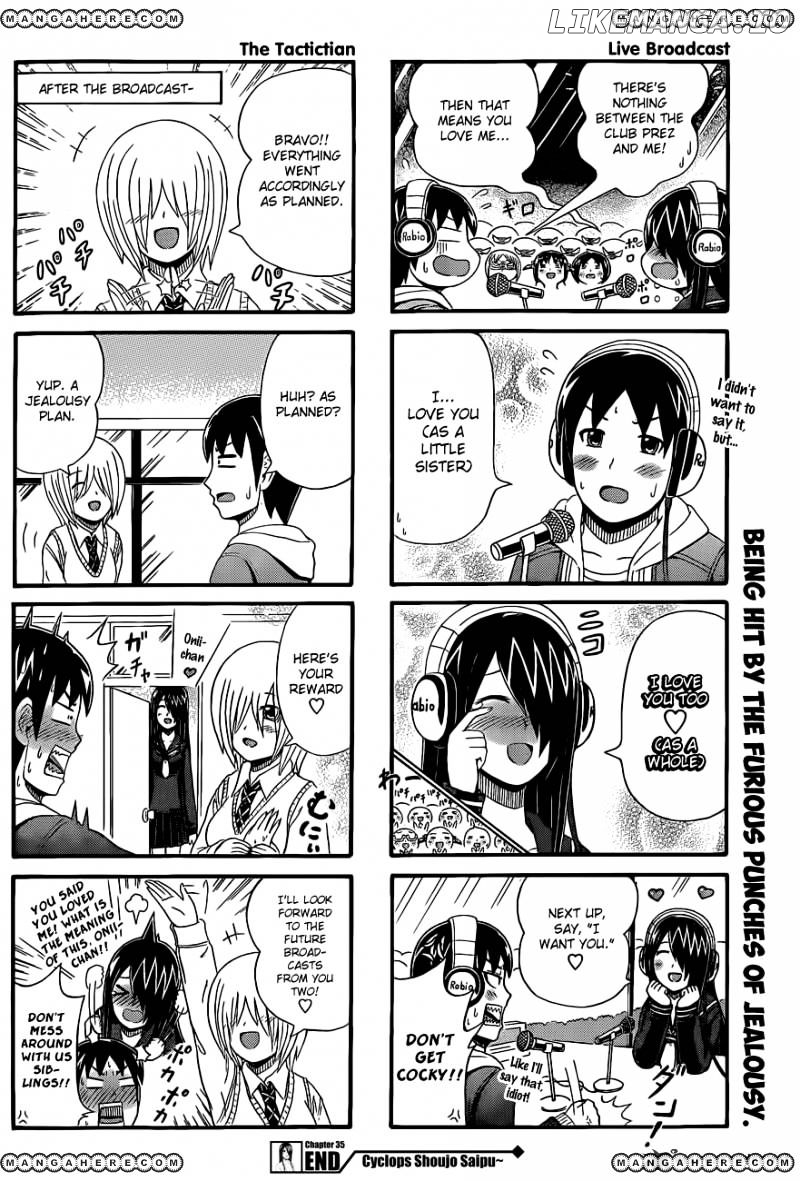 Cyclops Shoujo Saipu~ chapter 35 - page 4