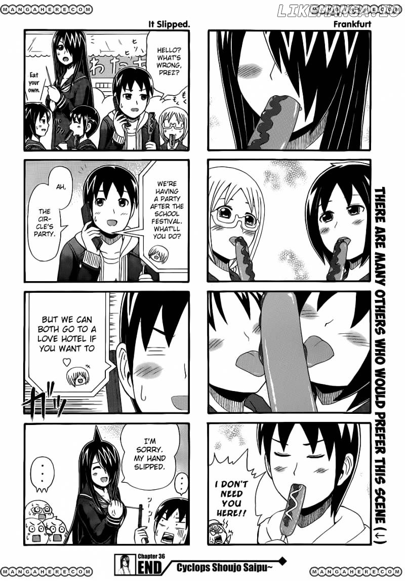 Cyclops Shoujo Saipu~ chapter 36 - page 4