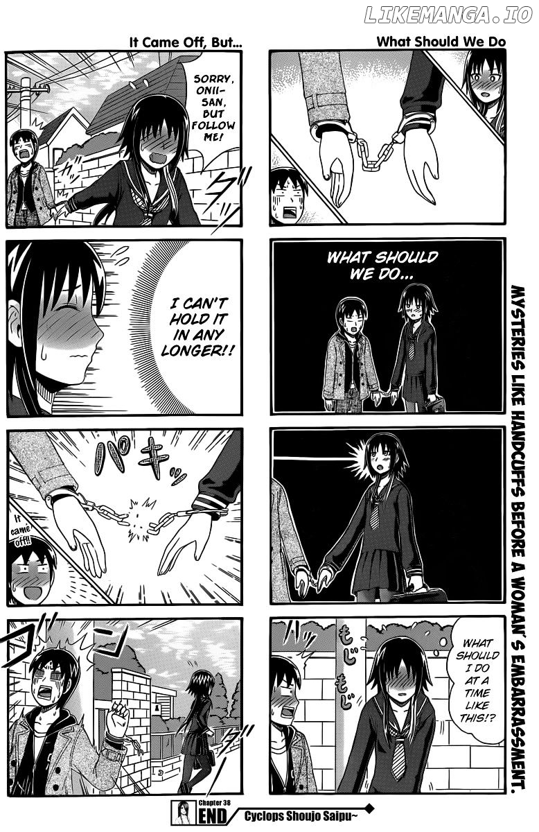 Cyclops Shoujo Saipu~ chapter 38 - page 4