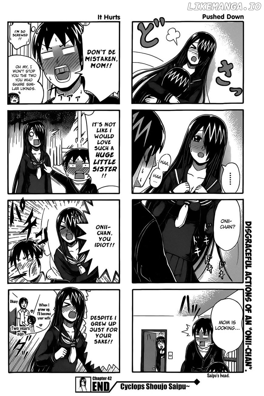 Cyclops Shoujo Saipu~ chapter 42 - page 4