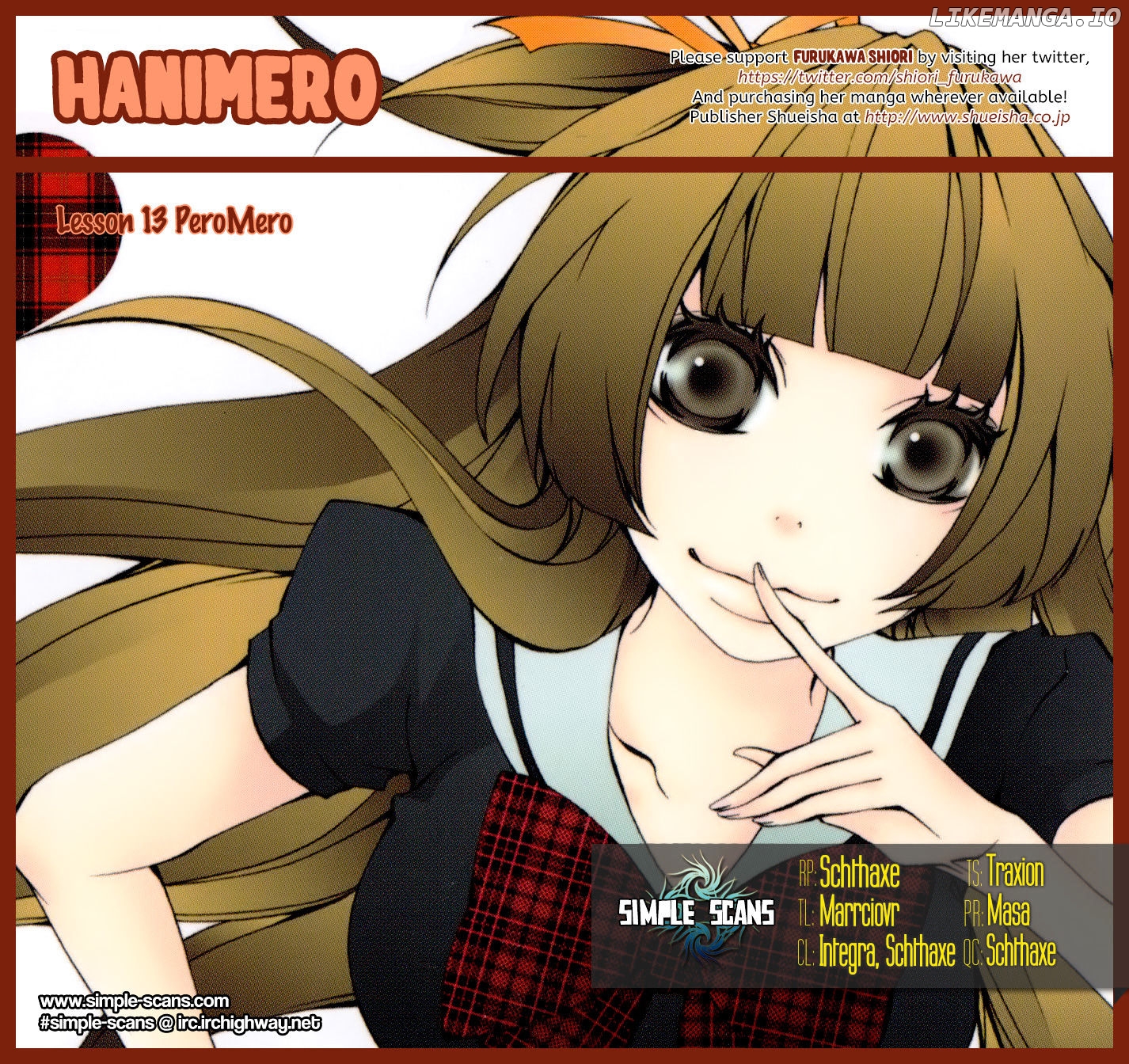 Hanimero. - Manga chapter 13 - page 1
