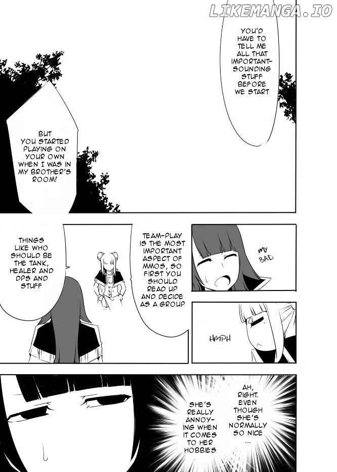 I got stuck in real life, so it's okay to get addicted to an MMO, right? chapter 4 - page 10