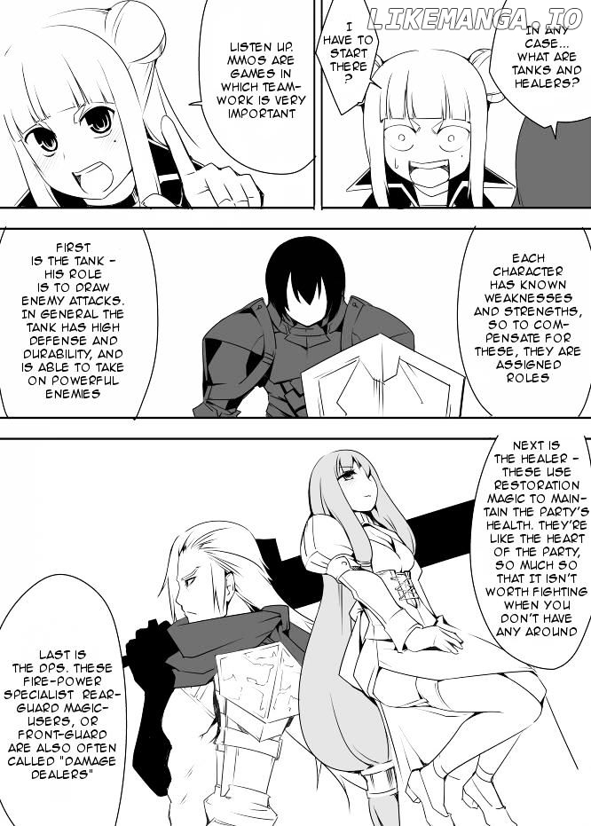 I got stuck in real life, so it's okay to get addicted to an MMO, right? chapter 4 - page 11