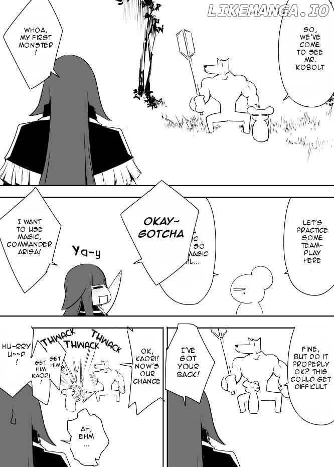 I got stuck in real life, so it's okay to get addicted to an MMO, right? chapter 4 - page 13